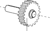 Вал-шестерня ПКК 0135603